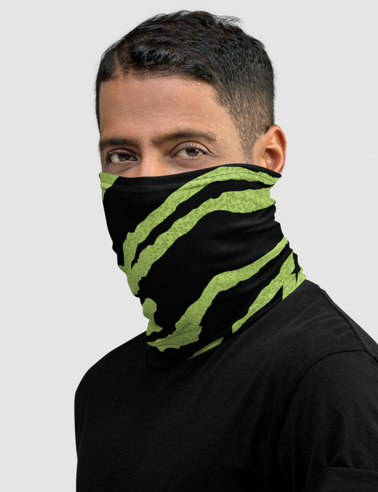 Green Tiger | Neck Gaiter Face Mask OniTakai
