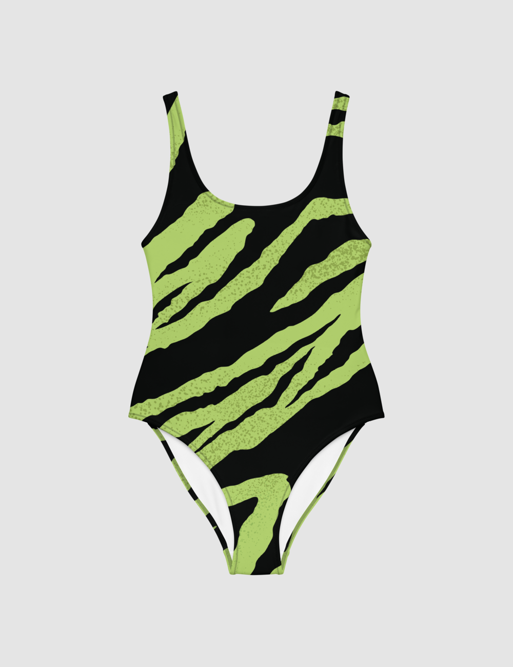 Green Tiger Women's One-Piece Swimsuit OniTakai