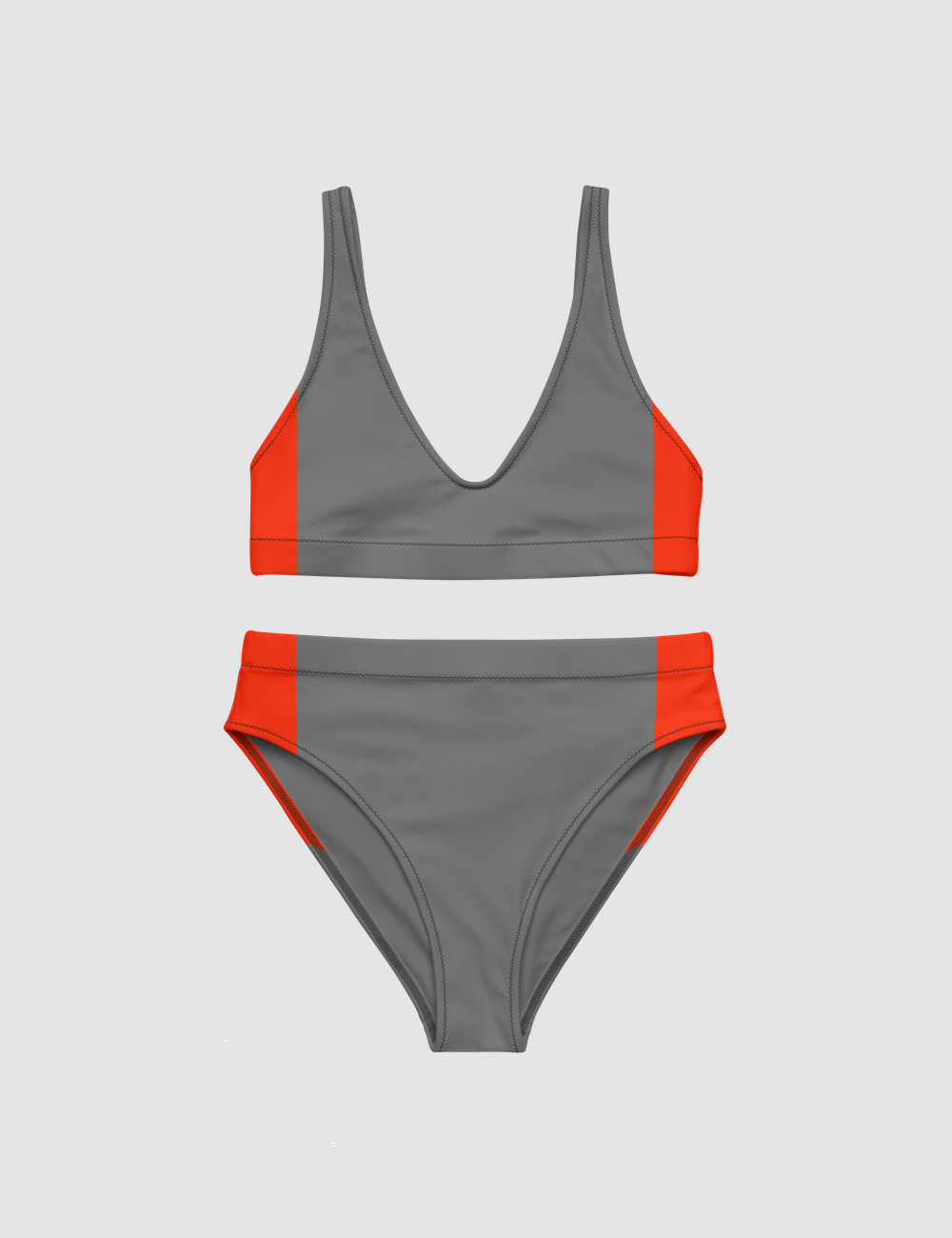 Grey Sonya | Women's Essential High-Waisted Bikini OniTakai