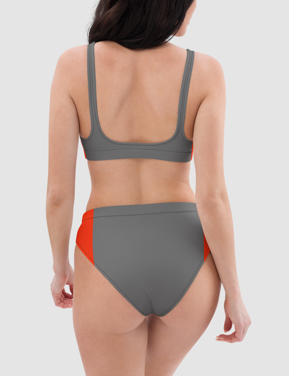 Grey Sonya | Women's Essential High-Waisted Bikini OniTakai