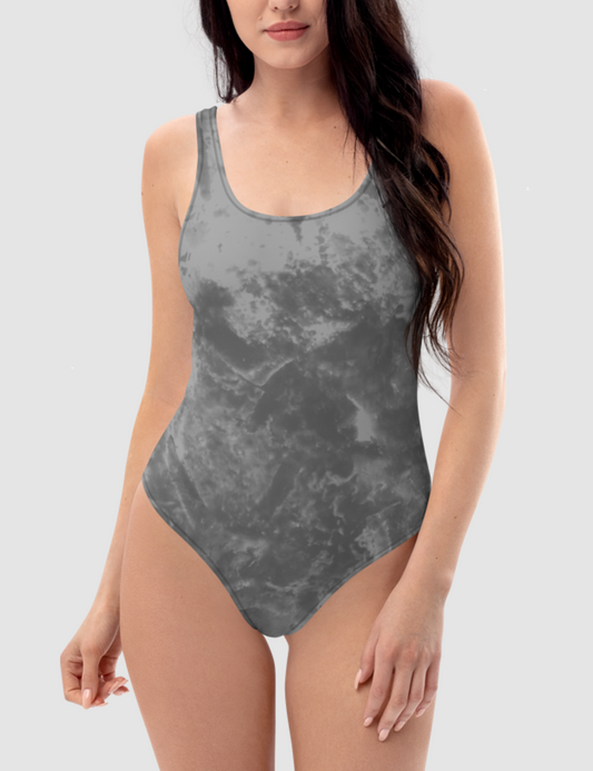 Grey Tie-Dye | Women's One-Piece Swimsuit OniTakai