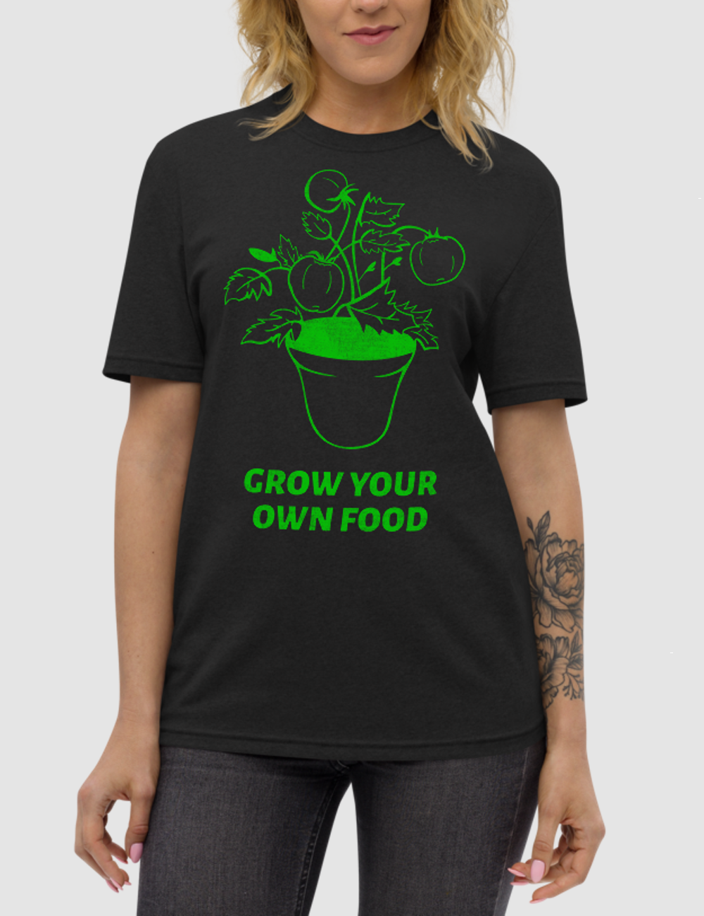 Grow Your Own Food | Unisex Recycled T-Shirt OniTakai
