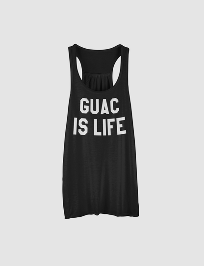 Guac Is Life | Women's Cut Racerback Tank Top OniTakai