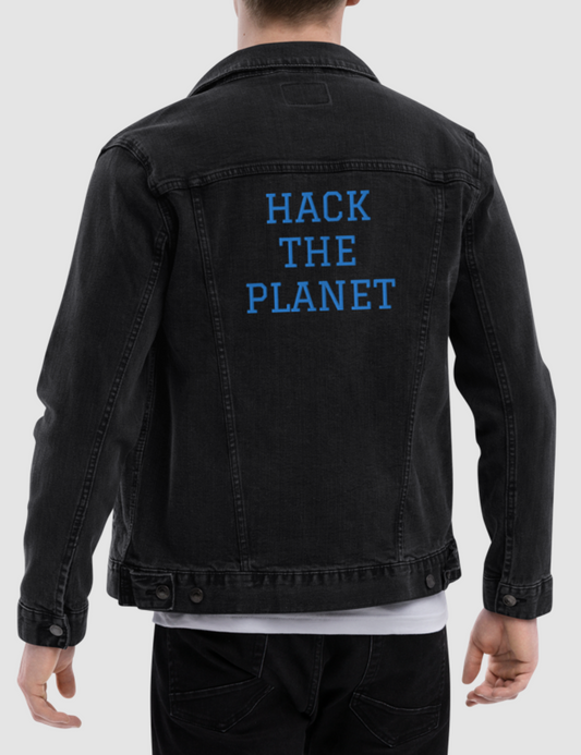 Hack The Planet | Men's Denim Jacket OniTakai