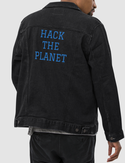 Hack The Planet | Men's Denim Jacket OniTakai