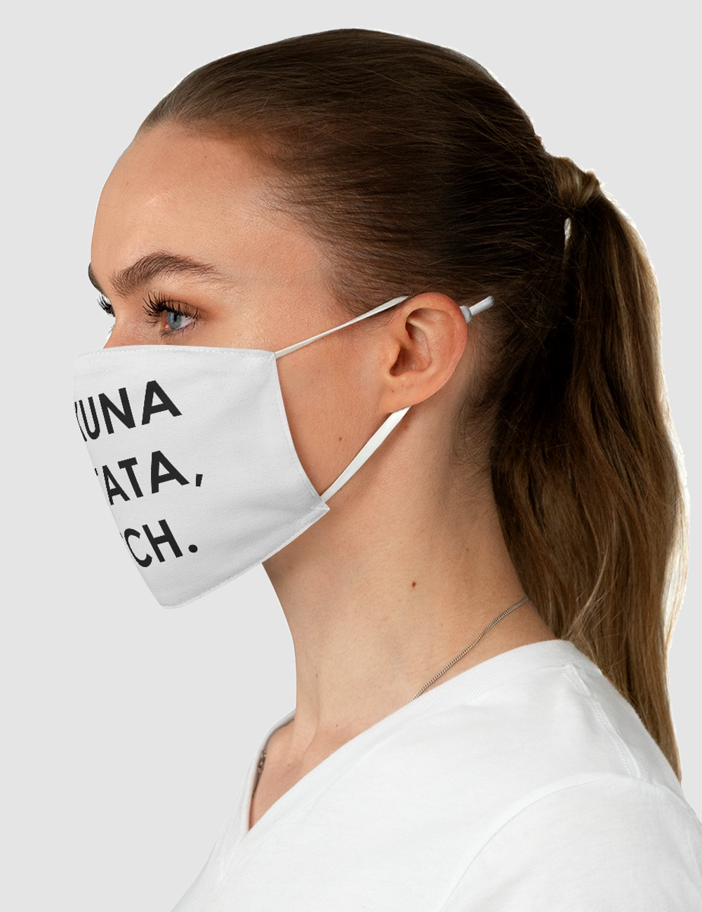 Hakuna Matata Bitch | Two-Layer Polyester Fabric Face Mask OniTakai
