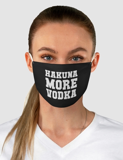 Hakuna More Vodka | Two-Layer Polyester Fabric Face Mask OniTakai