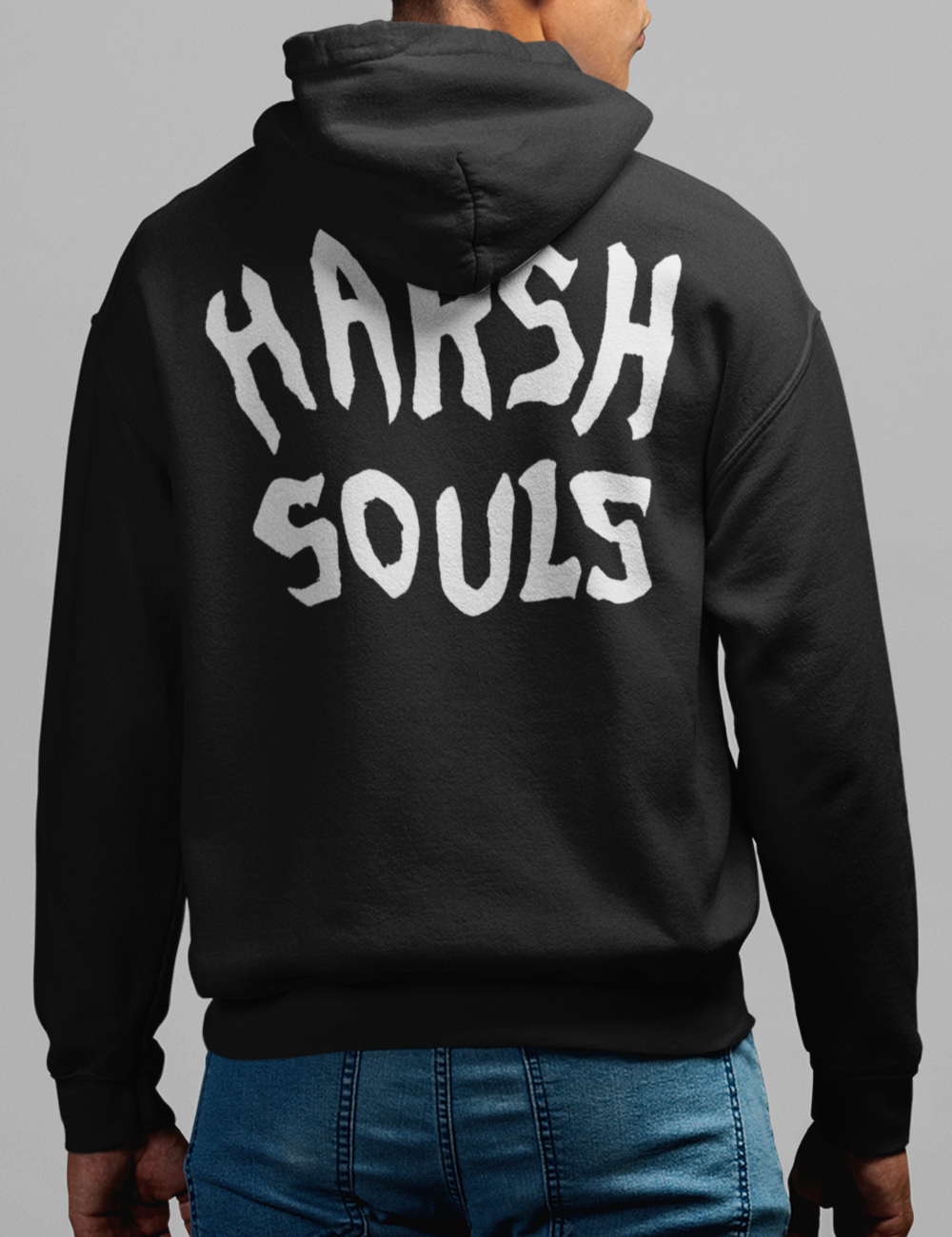 Harsh Souls | Back Print Hoodie OniTakai