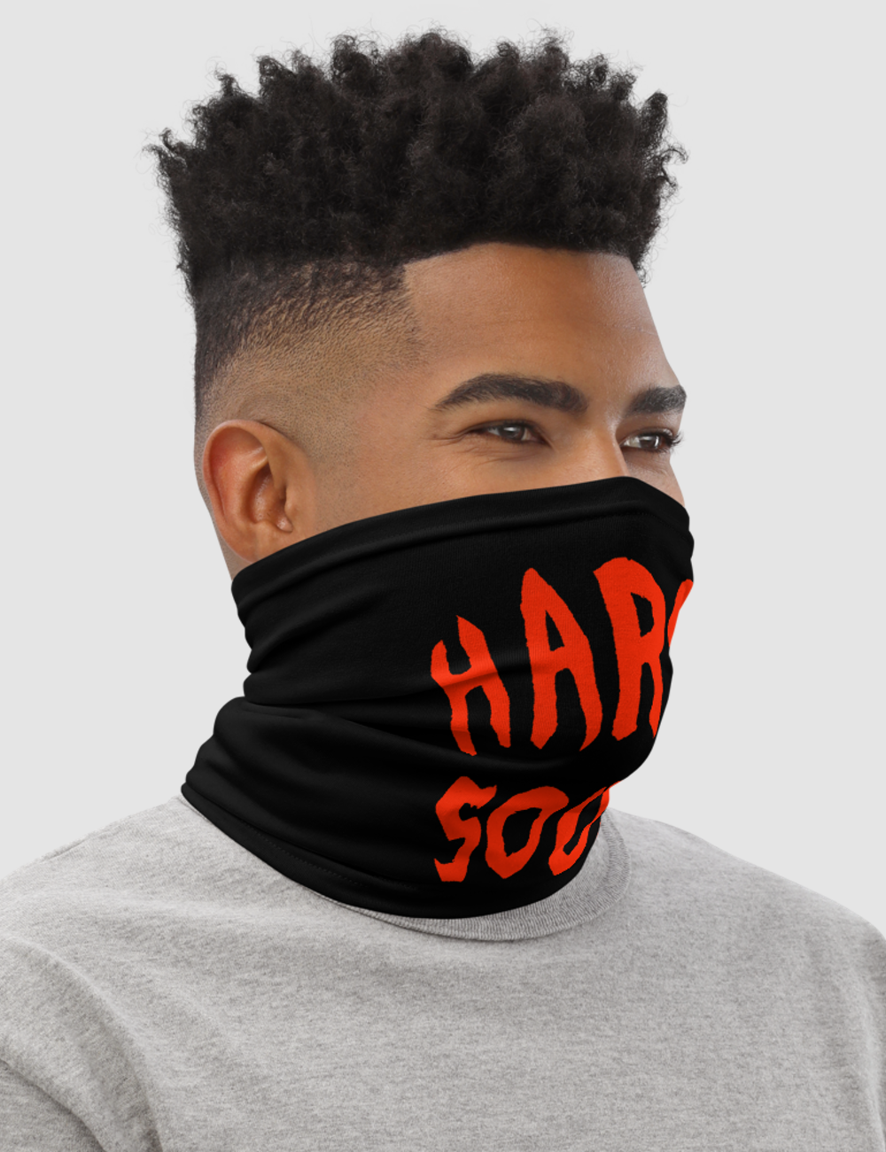 Harsh Souls (Red Print) | Neck Gaiter Face Mask OniTakai