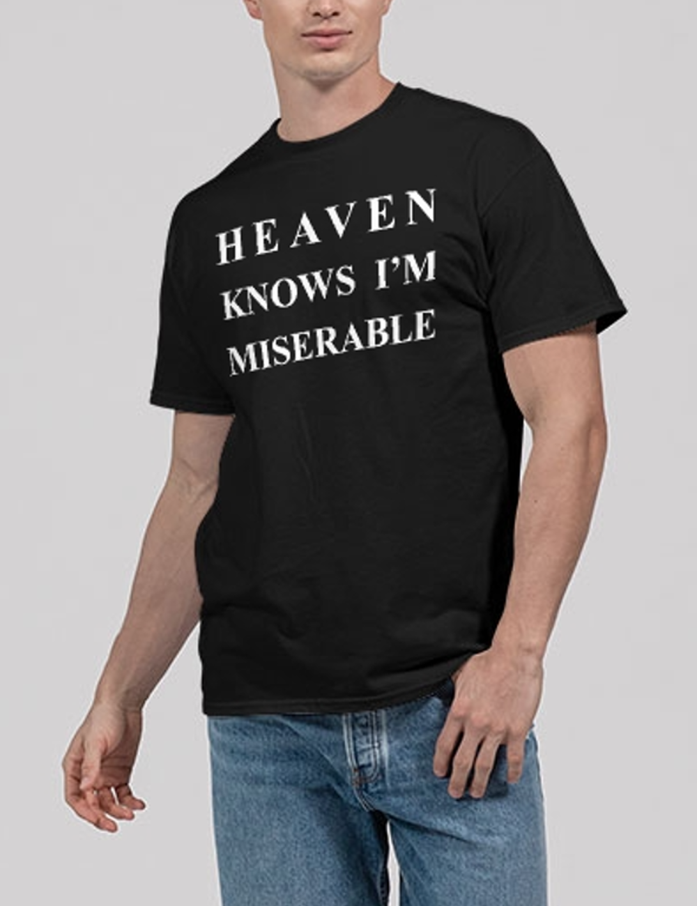Heaven Knows I'm Miserable Men's Classic T-Shirt OniTakai