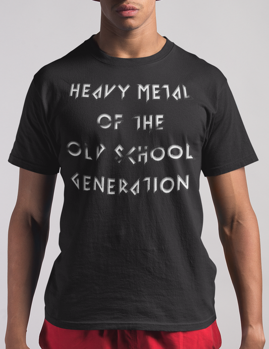 Heavy Metal Of The Old School Generation | T-Shirt OniTakai