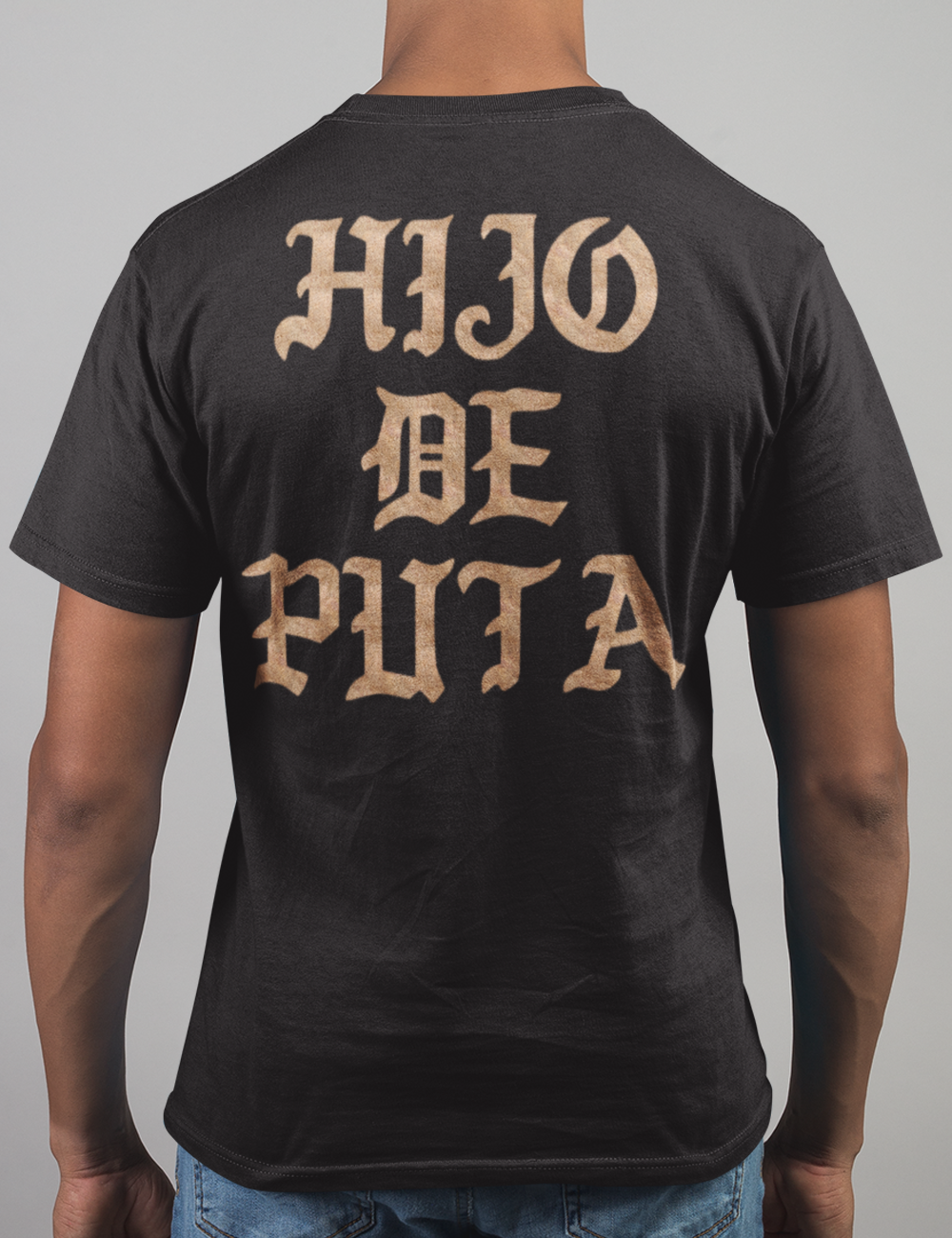 Hijo De Puta | Back Print T-Shirt OniTakai