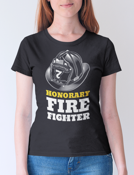 Honorary Firefighter | Women's Cut T-Shirt OniTakai
