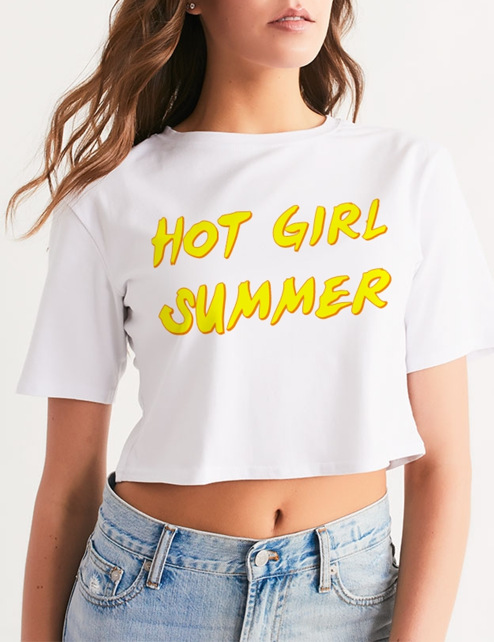 Hot Girl Summer | Women's Relaxed Crop Top T-Shirt OniTakai