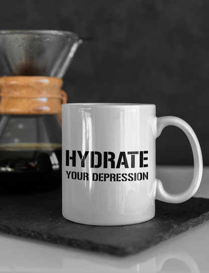 Hydrate Your Depression Classic Coffee Mug OniTakai