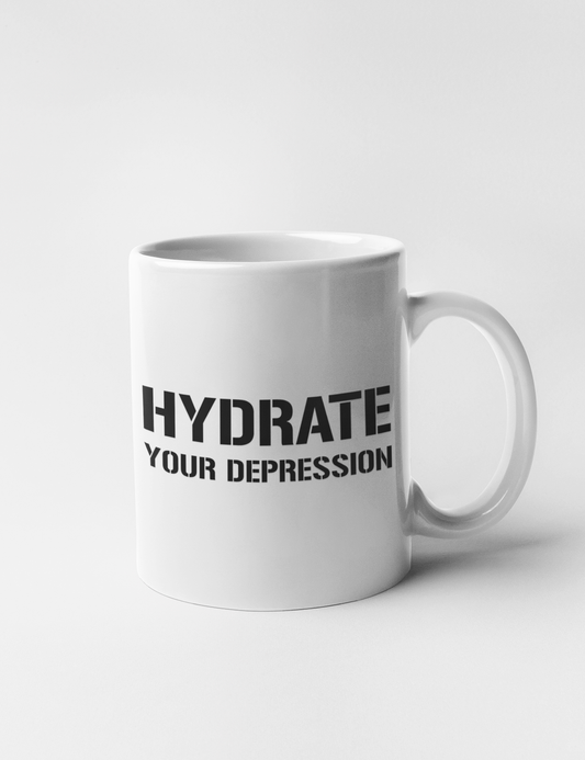 Hydrate Your Depression Classic Coffee Mug OniTakai
