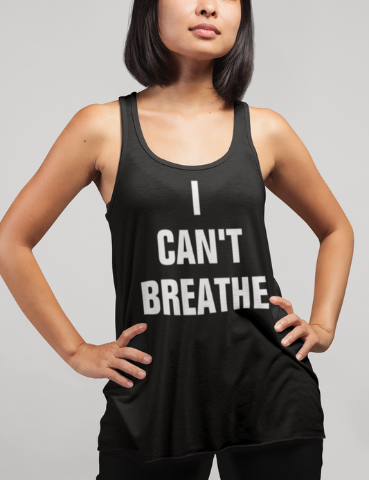 I Can't Breathe | Women's Cut Racerback Tank Top OniTakai