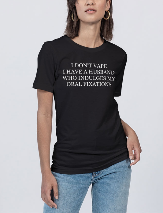 I Don't Vape Women's Soft Jersey T-Shirt OniTakai