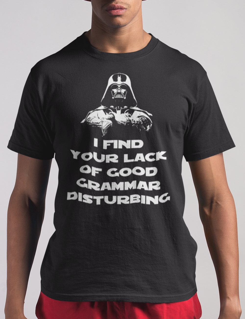 I Find Your Lack Of Good Grammar Disturbing (Dark Lord Edition) | Men's Classic T-Shirt OniTakai