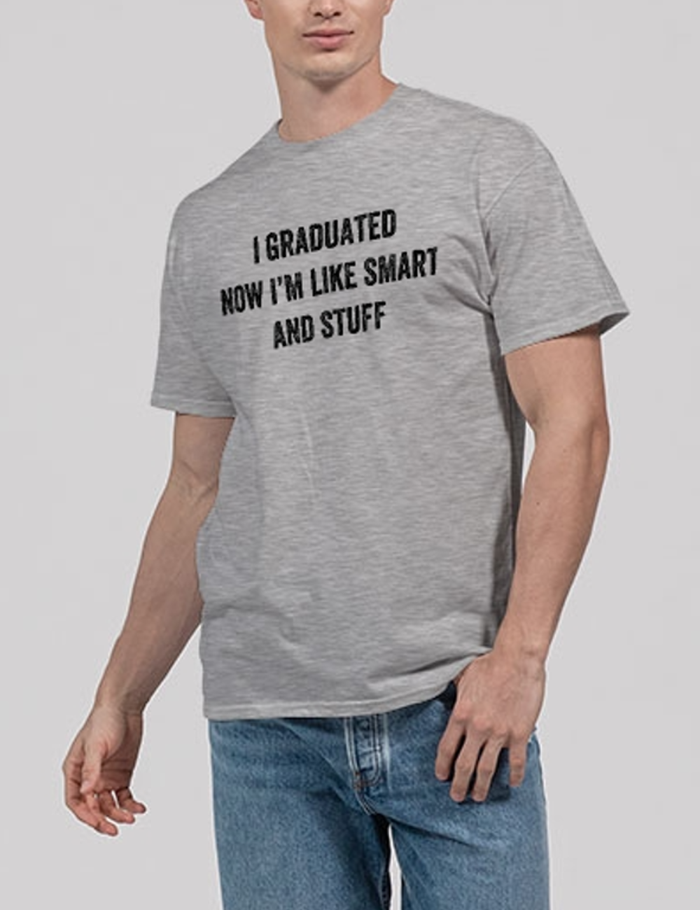 I Graduated Now I'm Like Smart And Stuff Men's Classic T-Shirt OniTakai