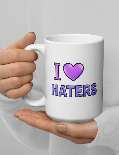 I Love Haters | Classic Mug OniTakai