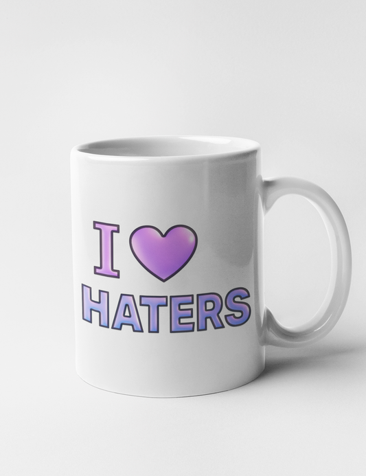 I Love Haters | Classic Mug OniTakai