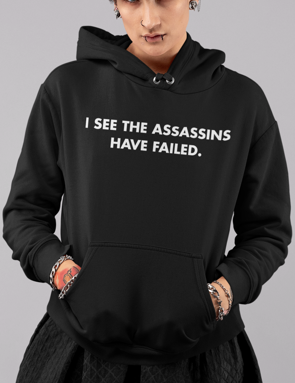 I See The Assassins Have Failed | Premium Hoodie OniTakai
