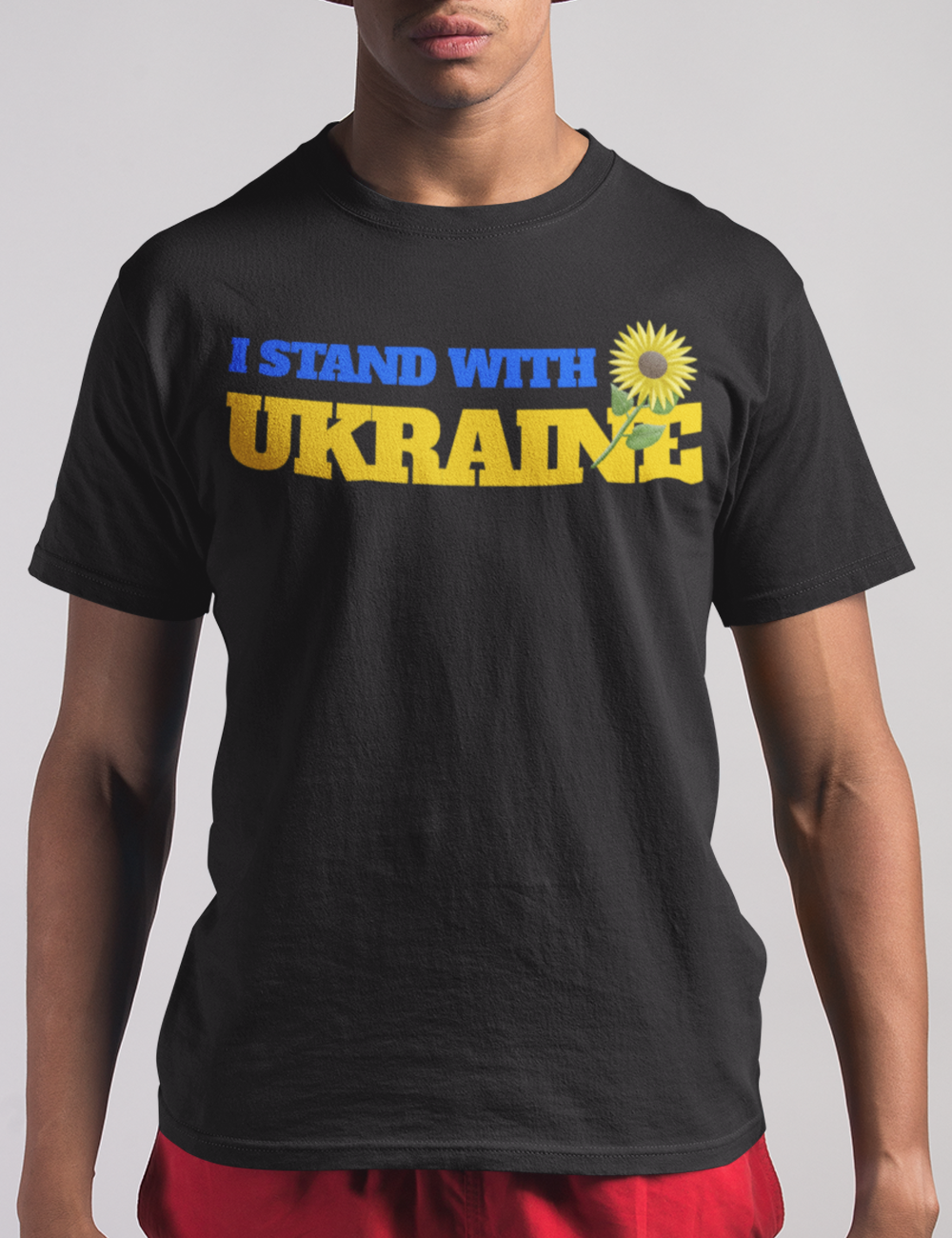 I Stand With Ukraine Men's Classic T-Shirt OniTakai