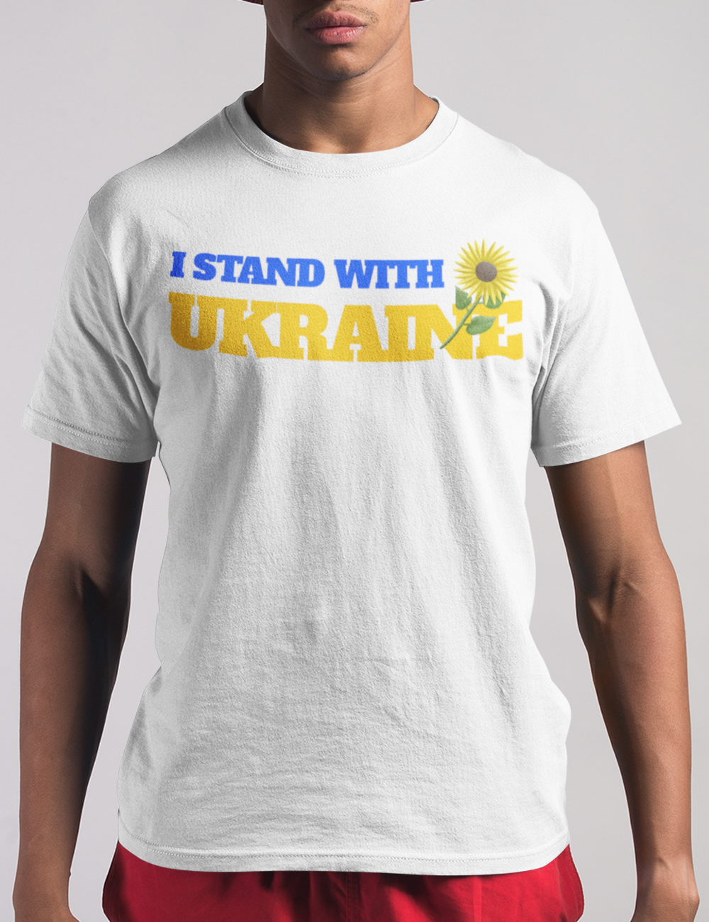 I Stand With Ukraine Men's Classic T-Shirt OniTakai