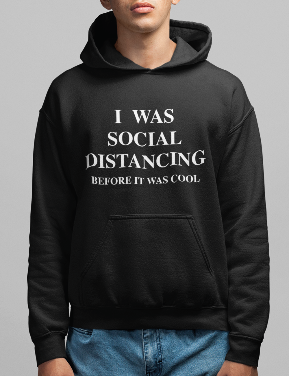 I Was Social Distancing Before It Was Cool | Hoodie OniTakai
