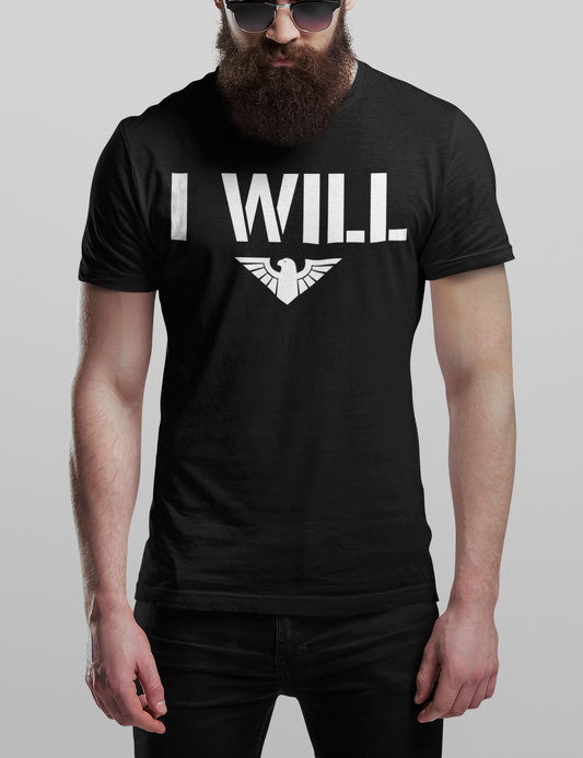 I Will | Men's Fitted T-Shirt OniTakai