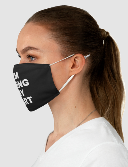 I'm Doing My Part | Two-Layer Polyester Fabric Face Mask OniTakai