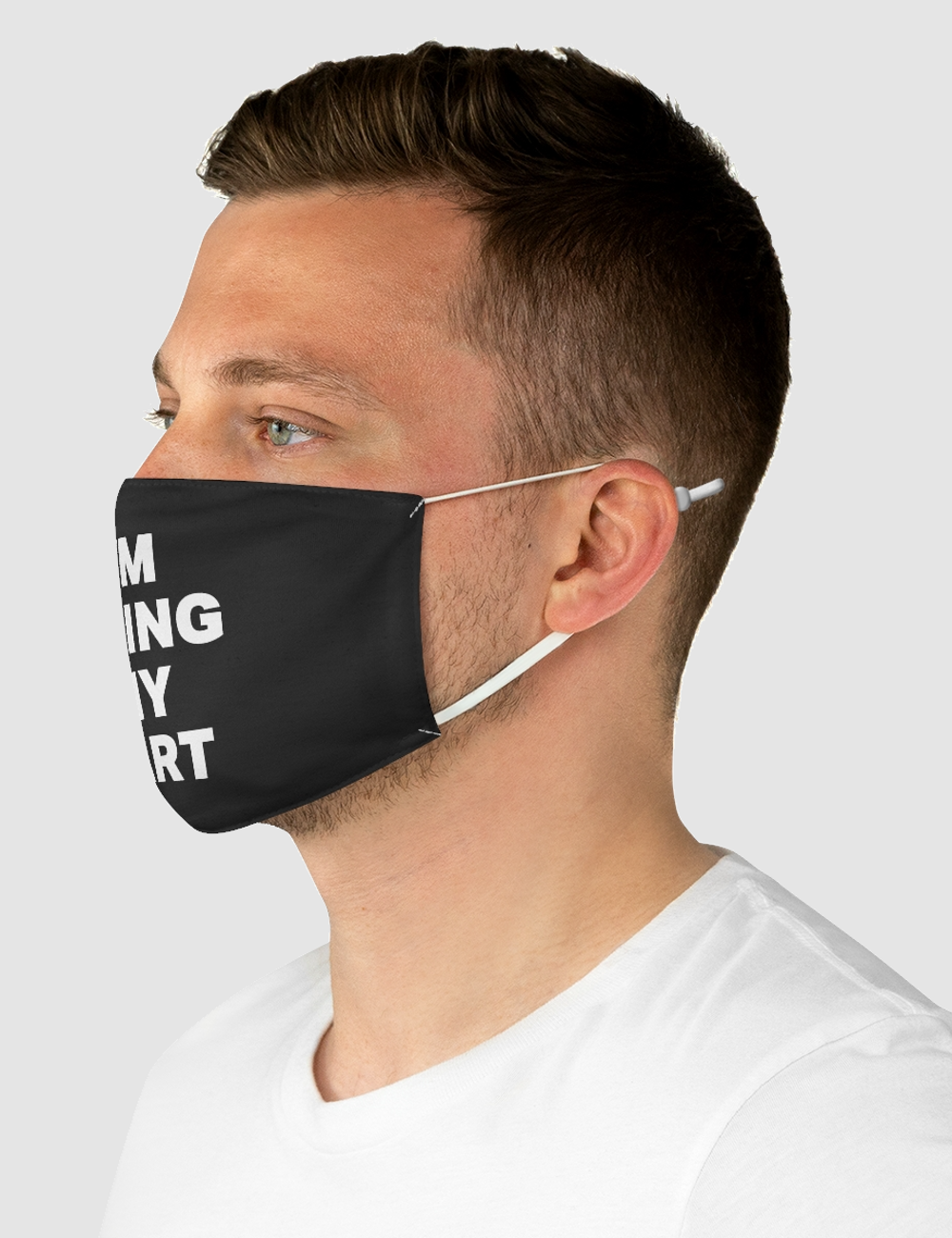 I'm Doing My Part | Two-Layer Polyester Fabric Face Mask OniTakai