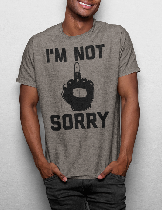 I'm Not Sorry | Tri-Blend T-Shirt OniTakai