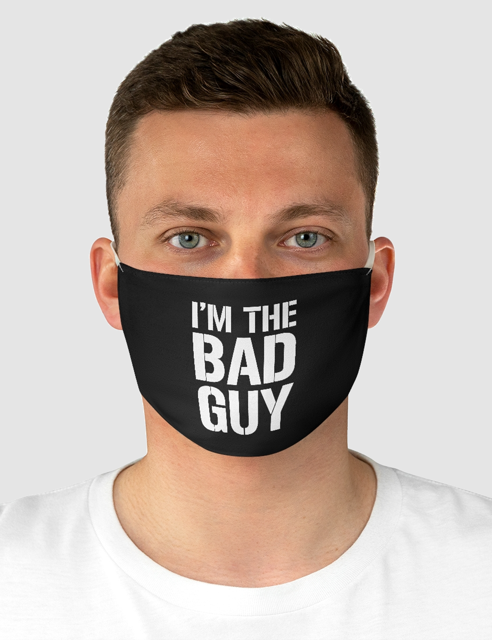 I'm The Bad Guy | Two-Layer Polyester Fabric Face Mask OniTakai