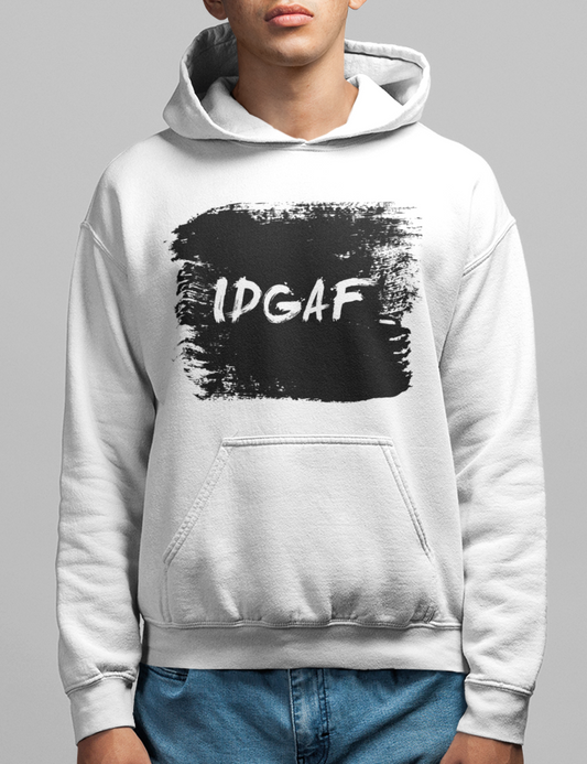 IDGAF Grunge Type Hoodie OniTakai