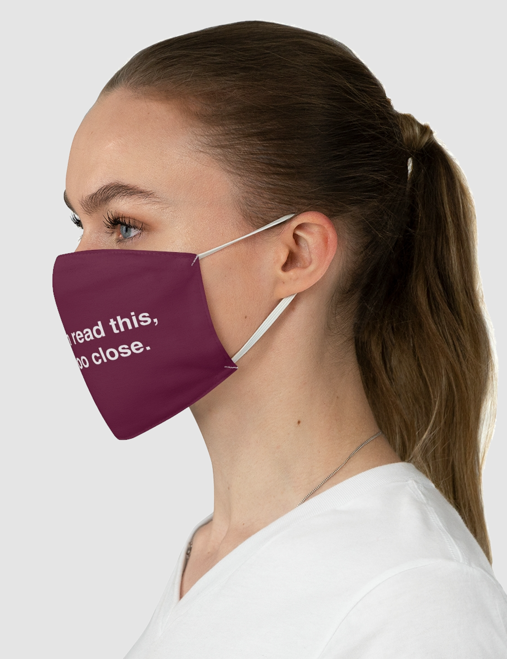 If You Can Read This You're Too Close | Fabric Face Mask OniTakai
