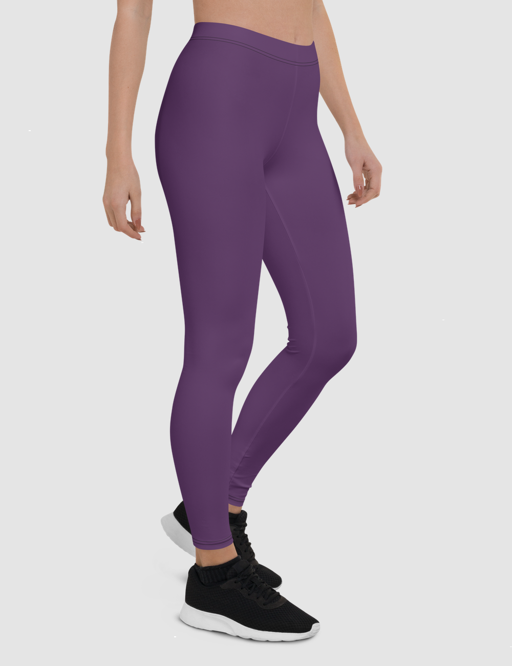 Imperial Purple | Women's Standard Yoga Leggings OniTakai