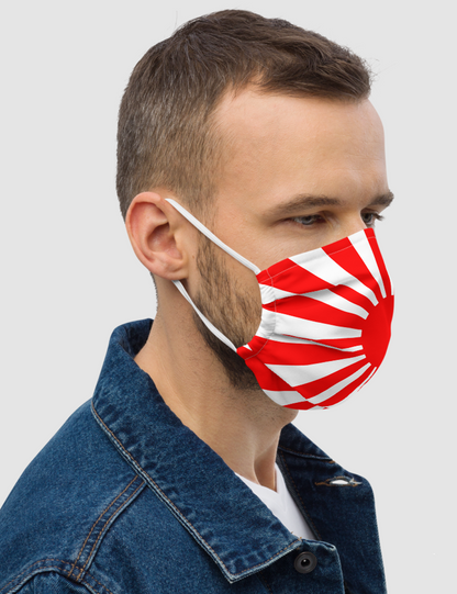 Imperial Rising Sun Of Japan | Premium Double Layered Pocket Face Mask OniTakai