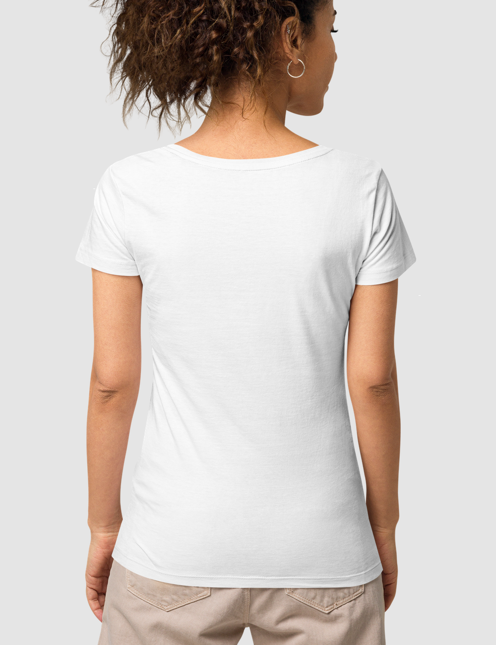 In Fries We Trust | Women's Organic Round Neck T-Shirt OniTakai