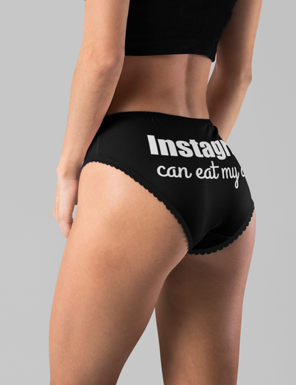 Instagram Can Eat My Ass | Women's Intimate Briefs OniTakai