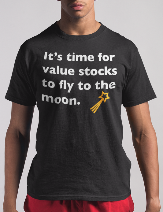 It's Time For Value Stocks To Fly To The Moon | T-Shirt OniTakai