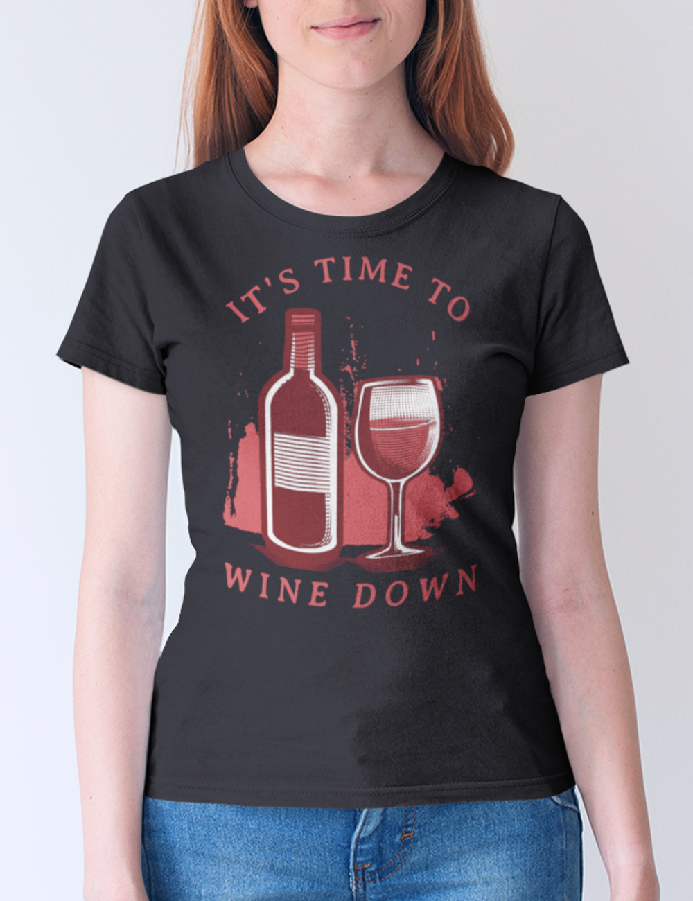 It's Time To Wine Down | Women's Cut T-Shirt OniTakai