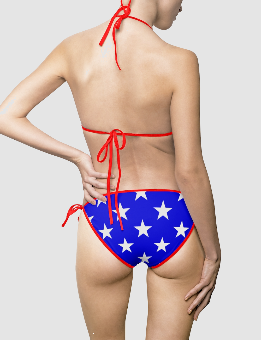 Jack Of The United States | Women's Triangle String Bikini OniTakai