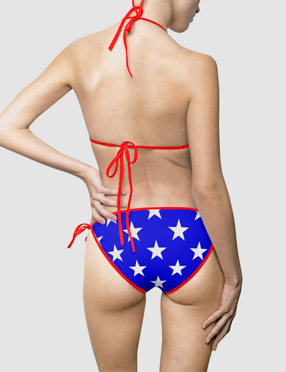 Jack Of The United States | Women's Triangle String Bikini OniTakai