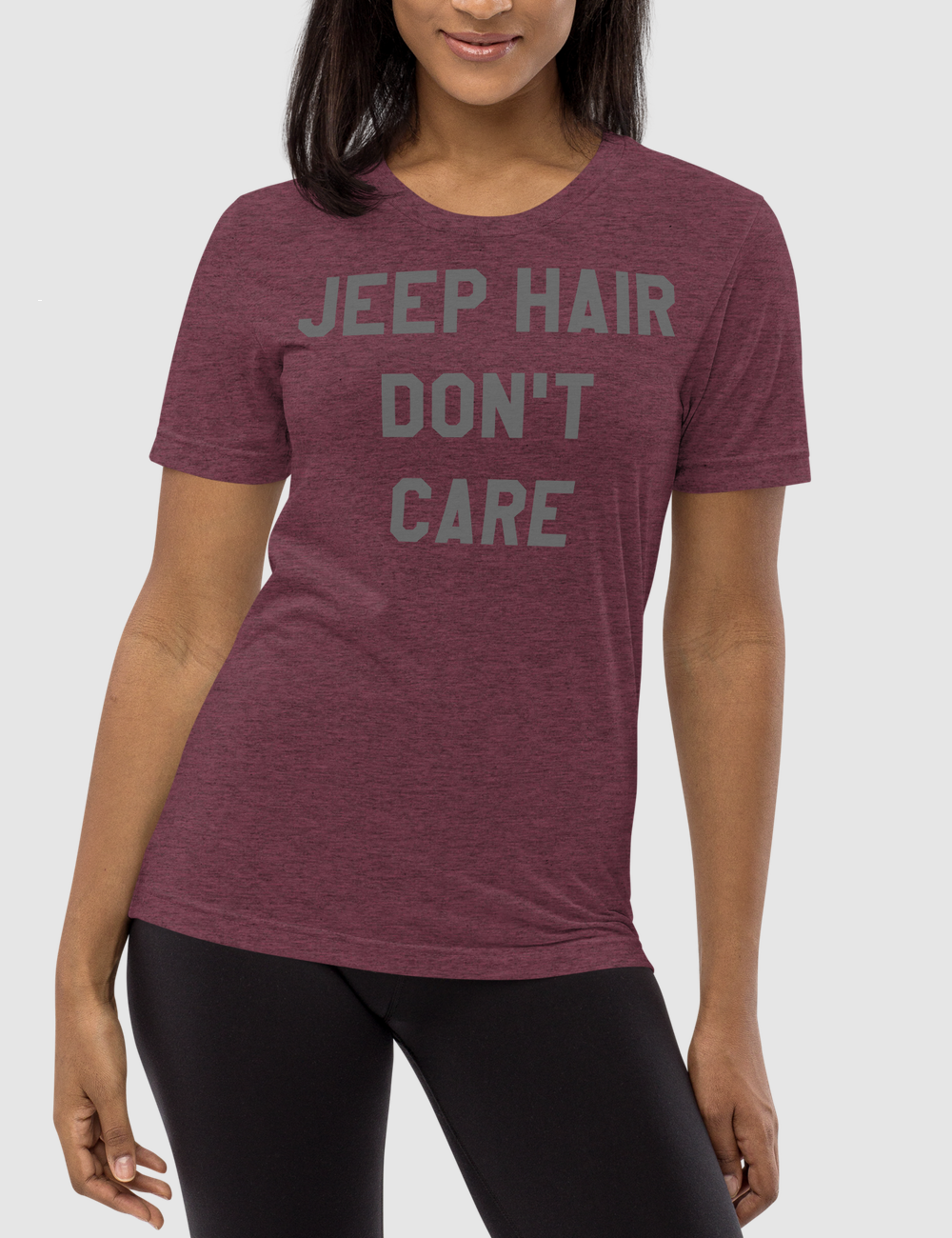 Jeep Hair Don't Care Tri-Blend T-Shirt OniTakai