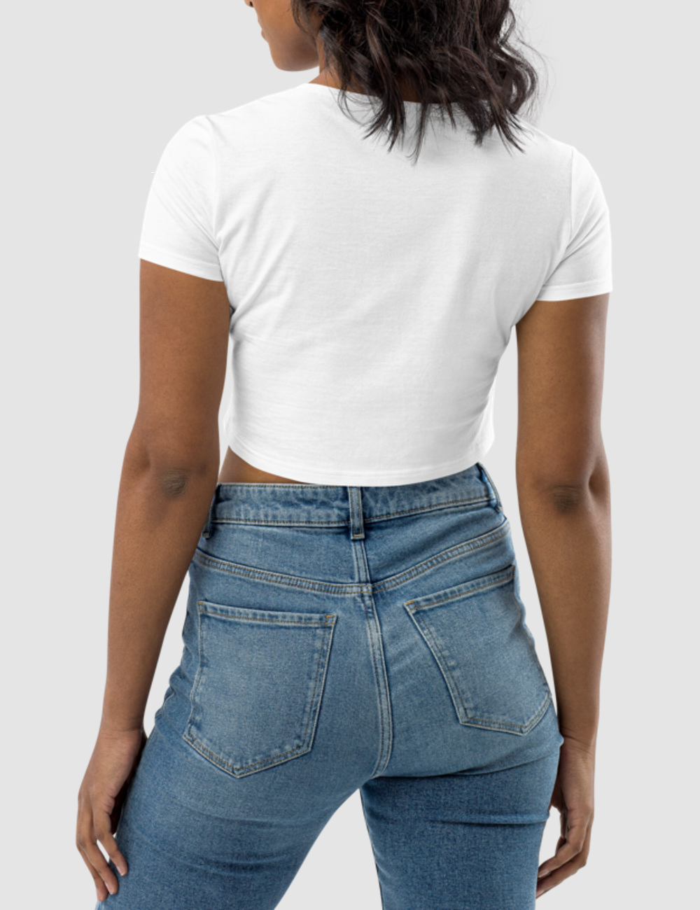 Just Don't Talk To Me At All | Women's Crop Top T-Shirt OniTakai
