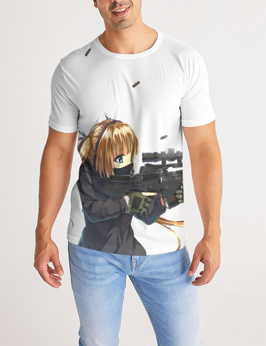 Kawaii Gun Girl | Men's Sublimated T-Shirt OniTakai