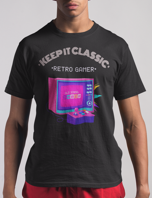 Keep It Classic Retro Gamer | T-Shirt OniTakai