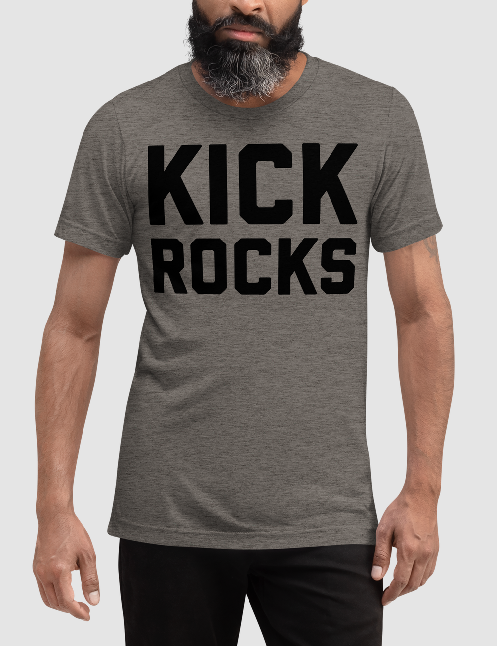 Kick Rocks | Tri-Blend T-Shirt OniTakai